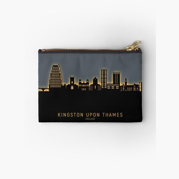 Item preview, Kingston upon Thames England Skyline designed and sold by ArtPrints.