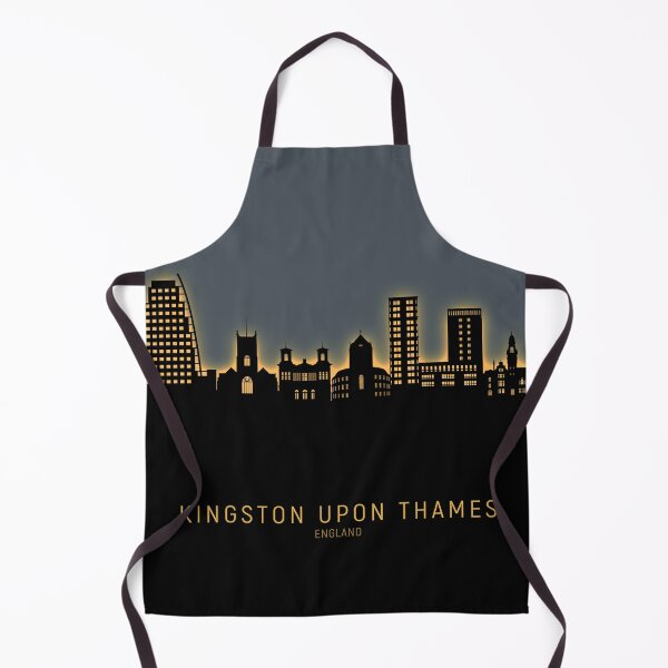 Item preview, Kingston upon Thames England Skyline designed and sold by ArtPrints.