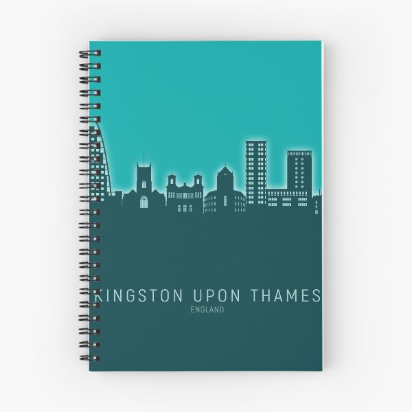 Item preview, Kingston upon Thames England Skyline designed and sold by ArtPrints.