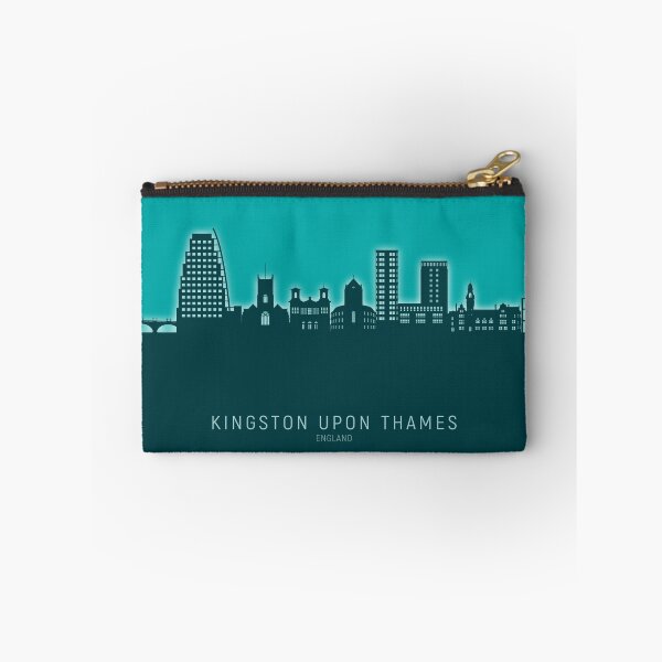 Artikelvorschau, Kingston upon Thames England Skyline entworfen und verkauft von ArtPrints.