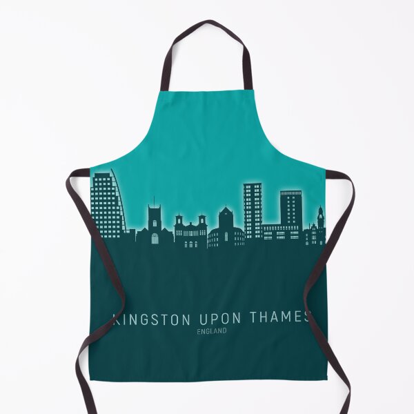 Item preview, Kingston upon Thames England Skyline designed and sold by ArtPrints.