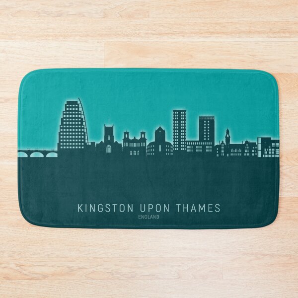 Item preview, Kingston upon Thames England Skyline designed and sold by ArtPrints.