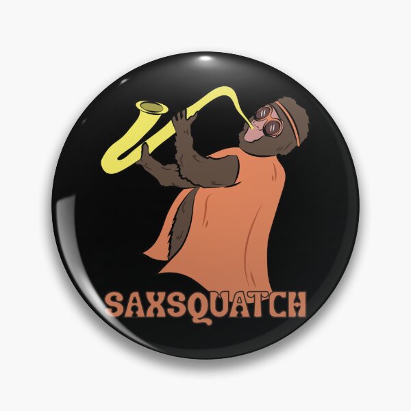 Item preview, Saxsquatch Sticker designed and sold by allysonhat.