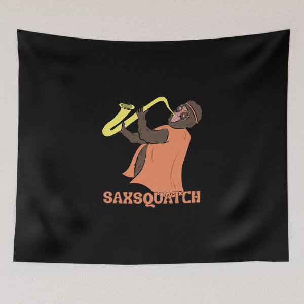 Item preview, Saxsquatch Sticker designed and sold by allysonhat.