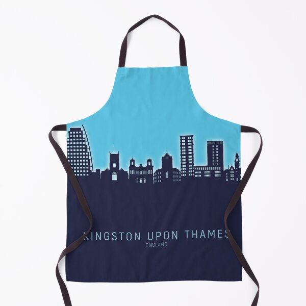 Item preview, Kingston upon Thames England Skyline designed and sold by ArtPrints.
