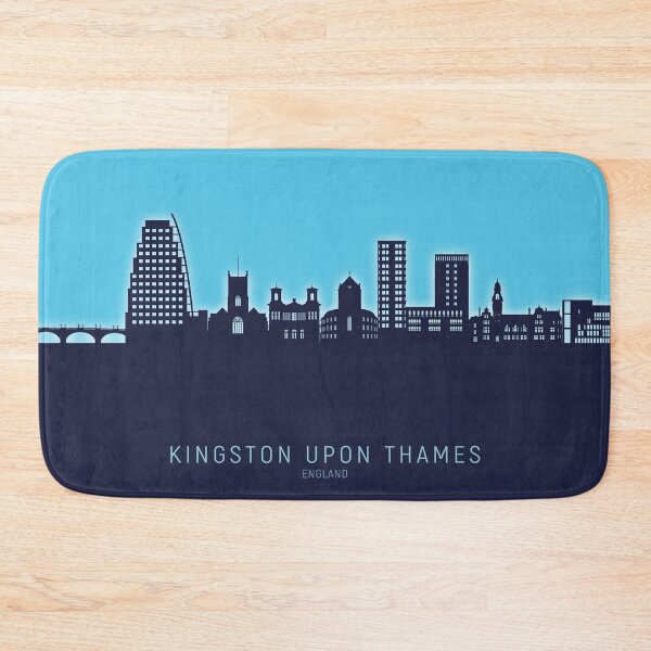 Item preview, Kingston upon Thames England Skyline designed and sold by ArtPrints.