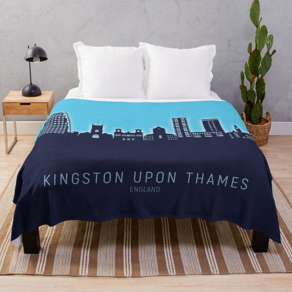 Item preview, Kingston upon Thames England Skyline designed and sold by ArtPrints.