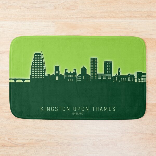 Item preview, Kingston upon Thames England Skyline designed and sold by ArtPrints.