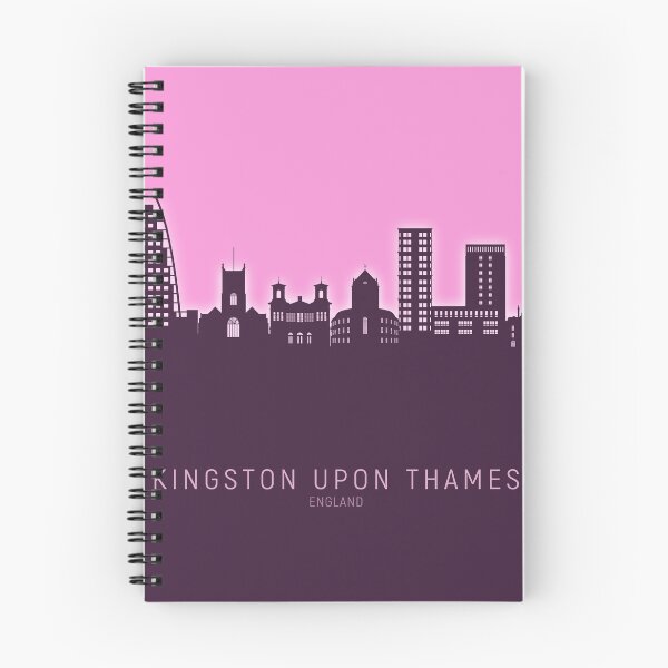 Item preview, Kingston upon Thames England Skyline designed and sold by ArtPrints.