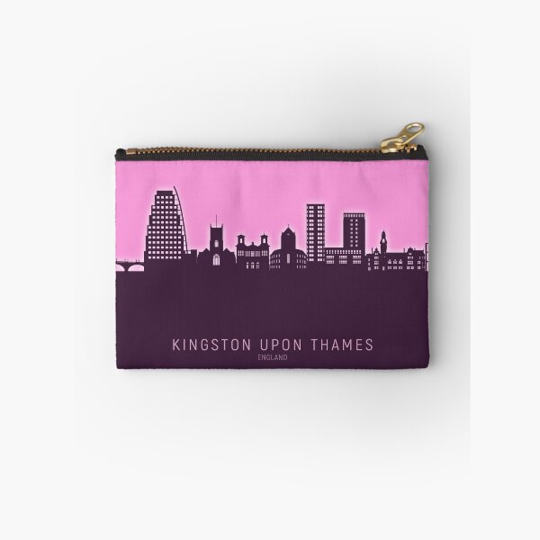 Item preview, Kingston upon Thames England Skyline designed and sold by ArtPrints.