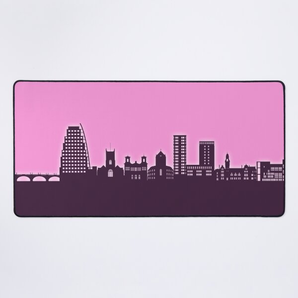 Item preview, Kingston upon Thames England Skyline designed and sold by ArtPrints.