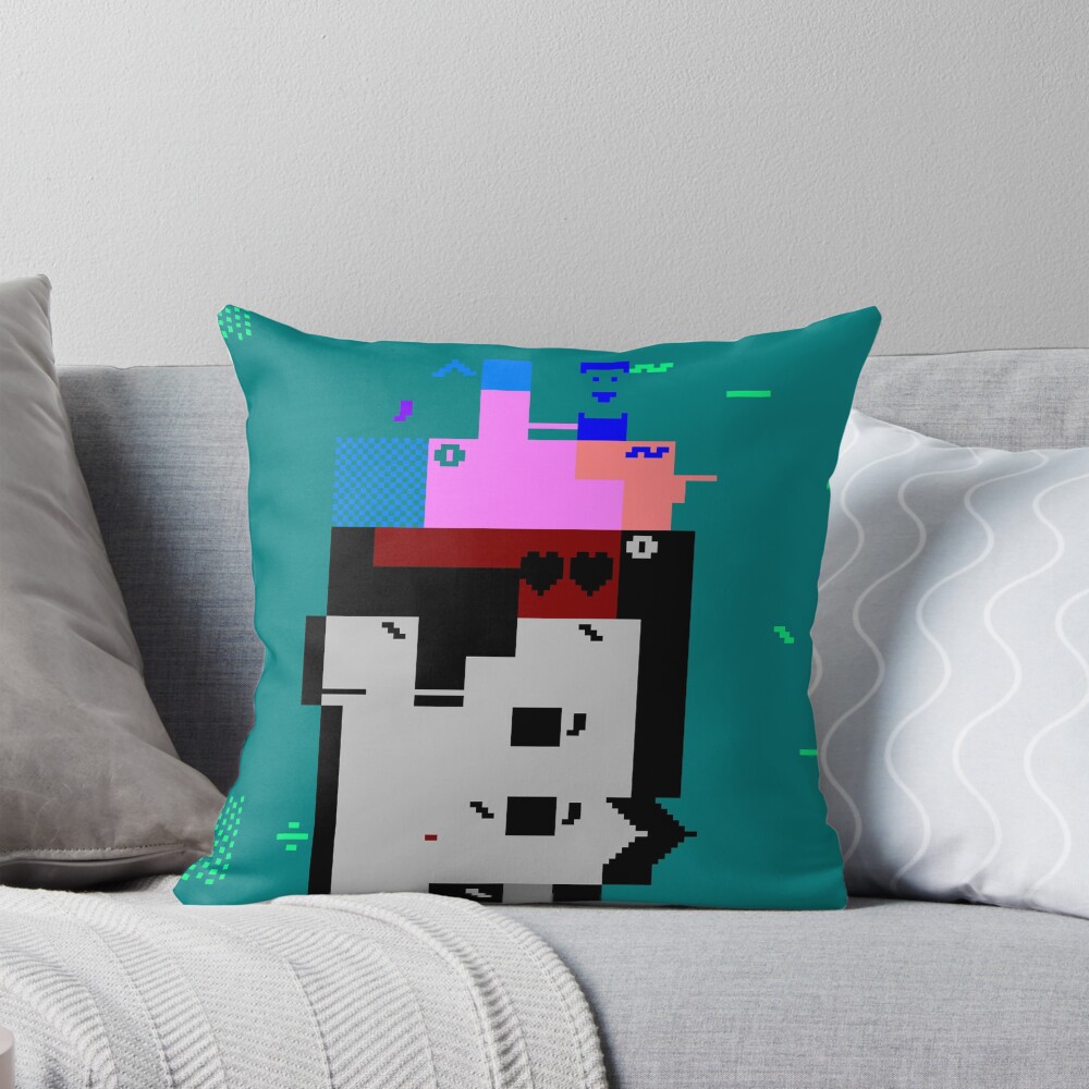 Item preview, Throw Pillow designed and sold by DOS-Punks.