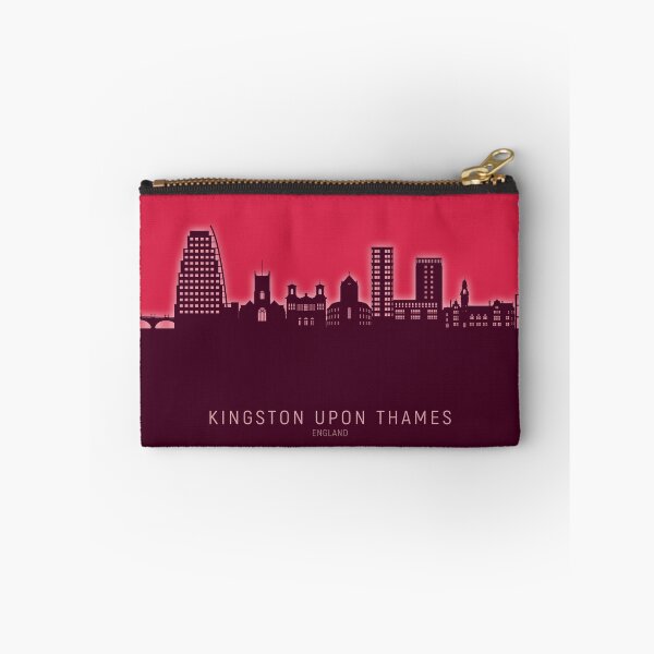Item preview, Kingston upon Thames England Skyline designed and sold by ArtPrints.