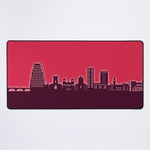 Item preview, Kingston upon Thames England Skyline designed and sold by ArtPrints.