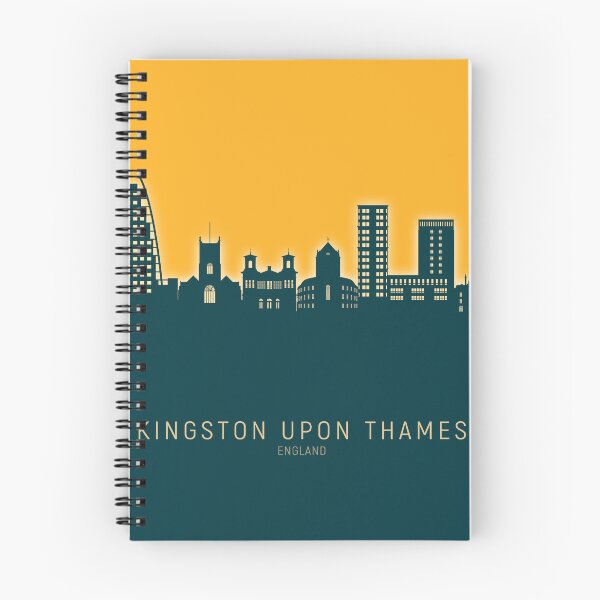 Item preview, Kingston upon Thames England Skyline designed and sold by ArtPrints.