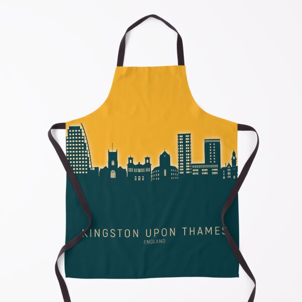 Item preview, Kingston upon Thames England Skyline designed and sold by ArtPrints.
