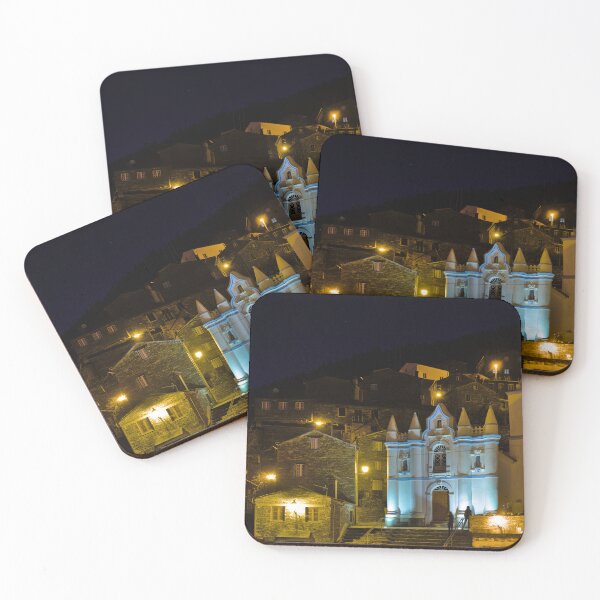 Item preview, Church at night in Piodao designed and sold by AngeloDeVal.
