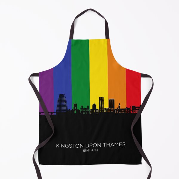 Item preview, Kingston upon Thames England Skyline designed and sold by ArtPrints.