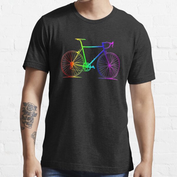 Rennrad - Regenbogen Design - Gay Pride Essential T-Shirt