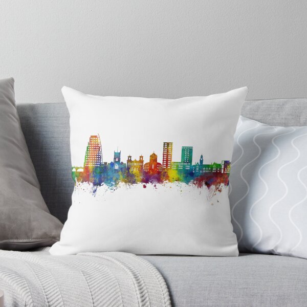 Aperçu de l'œuvre Kingston upon Thames England Skyline créée et vendue par ArtPrints.