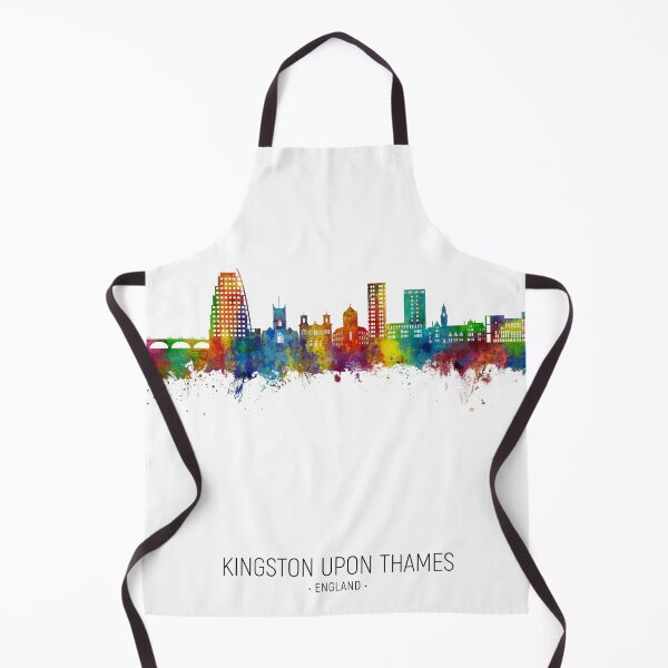 Item preview, Kingston upon Thames England Skyline designed and sold by ArtPrints.
