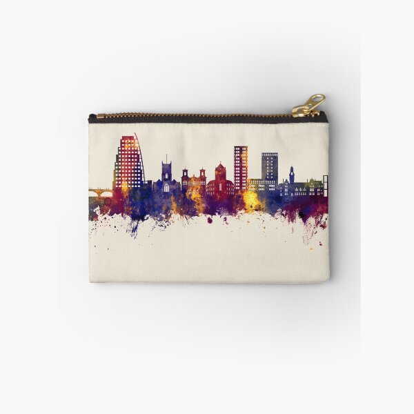 Aperçu de l'œuvre Kingston upon Thames England Skyline créée et vendue par ArtPrints.