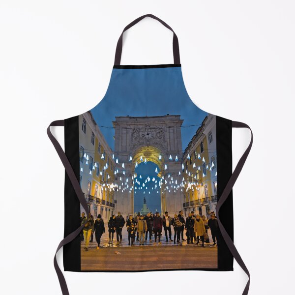 Item preview, Augusta street at night during Christmas season designed and sold by AngeloDeVal.