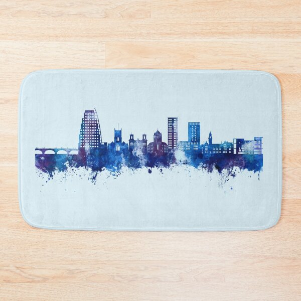 Item preview, Kingston upon Thames England Skyline designed and sold by ArtPrints.