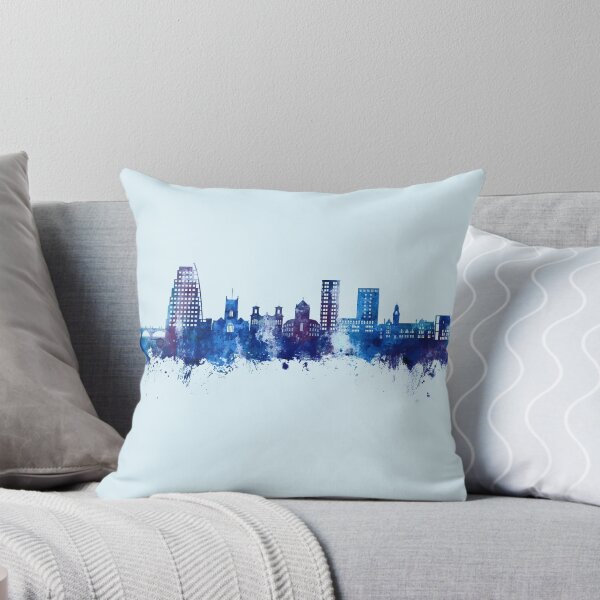 Aperçu de l'œuvre Kingston upon Thames England Skyline créée et vendue par ArtPrints.