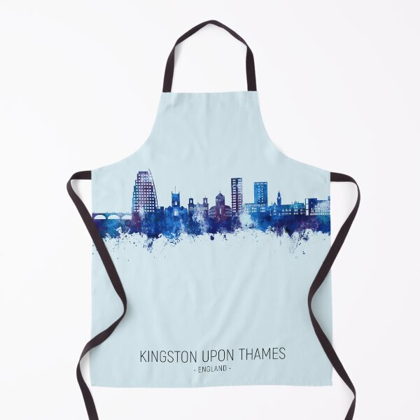Item preview, Kingston upon Thames England Skyline designed and sold by ArtPrints.