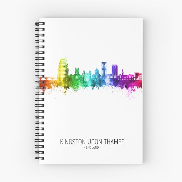 Item preview, Kingston upon Thames England Skyline designed and sold by ArtPrints.