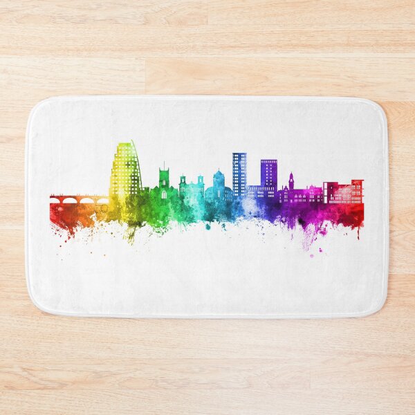 Item preview, Kingston upon Thames England Skyline designed and sold by ArtPrints.