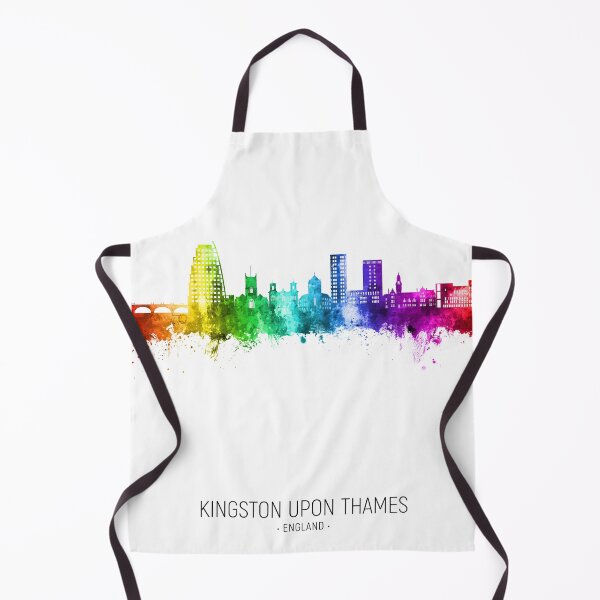 Item preview, Kingston upon Thames England Skyline designed and sold by ArtPrints.