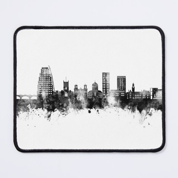 Item preview, Kingston upon Thames England Skyline designed and sold by ArtPrints.