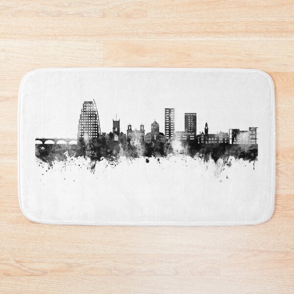 Item preview, Kingston upon Thames England Skyline designed and sold by ArtPrints.