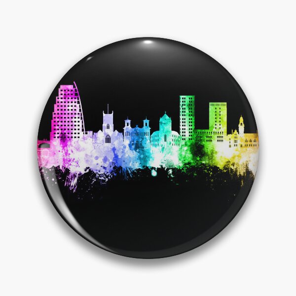 Item preview, Kingston upon Thames England Skyline designed and sold by ArtPrints.