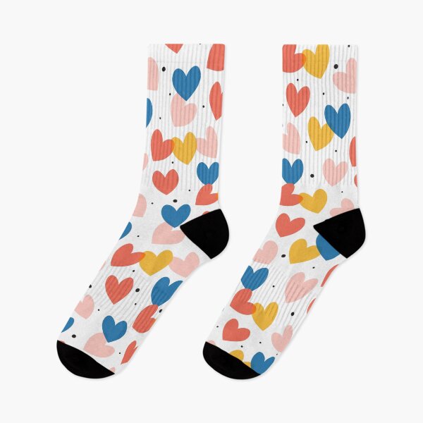 Item preview, Cute Colorful Heart Pattern designed and sold by lindseyhickman.