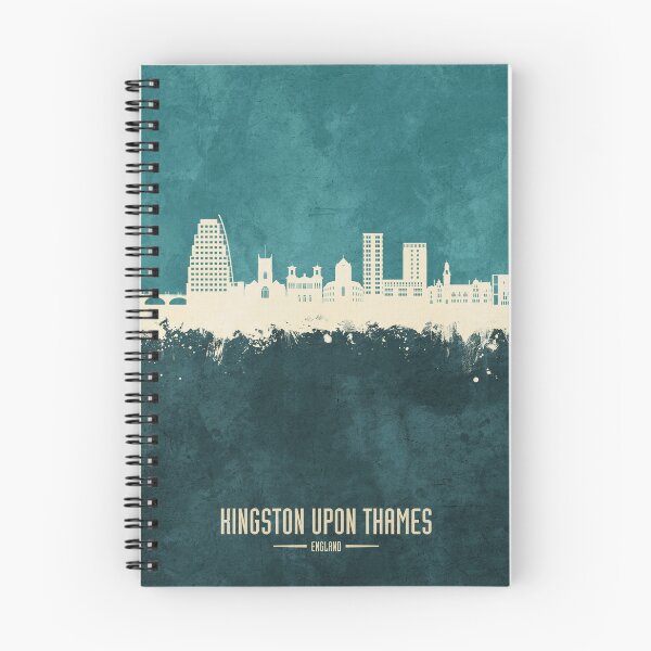 Item preview, Kingston upon Thames England Skyline designed and sold by ArtPrints.