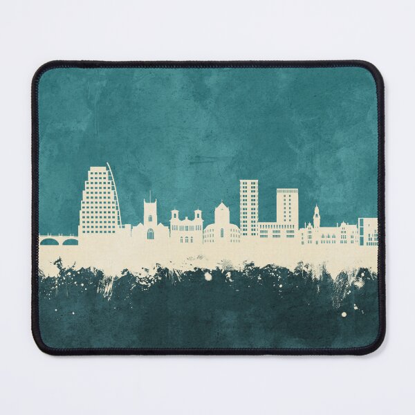 Item preview, Kingston upon Thames England Skyline designed and sold by ArtPrints.