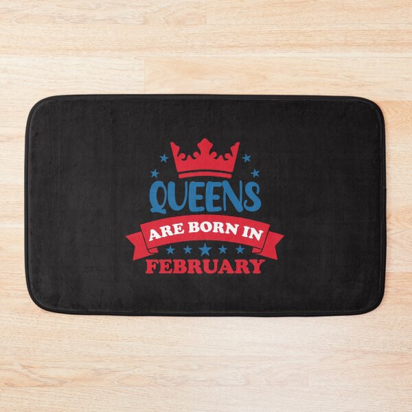 Item preview,  Queen Are Born In February. Funny February Birthday, February Queen Design. designed and sold by DesignHouse07.