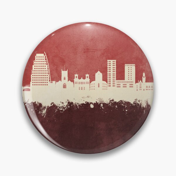 Item preview, Kingston upon Thames England Skyline designed and sold by ArtPrints.