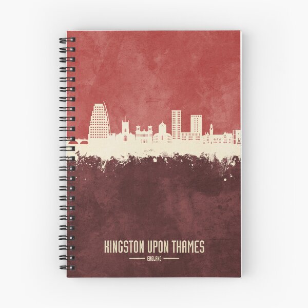 Item preview, Kingston upon Thames England Skyline designed and sold by ArtPrints.
