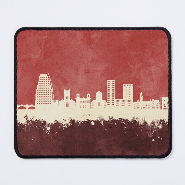 Item preview, Kingston upon Thames England Skyline designed and sold by ArtPrints.