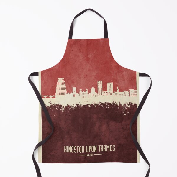 Item preview, Kingston upon Thames England Skyline designed and sold by ArtPrints.