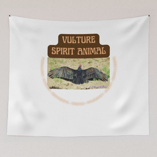 Item preview, Vulture Spirit Animal designed and sold by ODesignsNShirts.