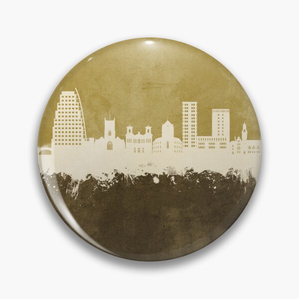 Item preview, Kingston upon Thames England Skyline designed and sold by ArtPrints.