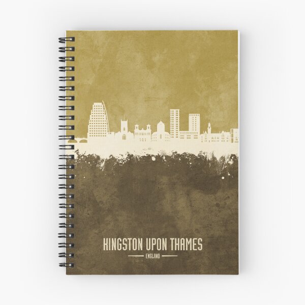Item preview, Kingston upon Thames England Skyline designed and sold by ArtPrints.