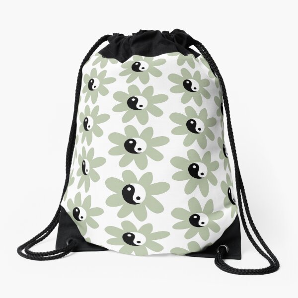 Item preview, Sage Green Yin Yang Daisy designed and sold by mackenziewyman.