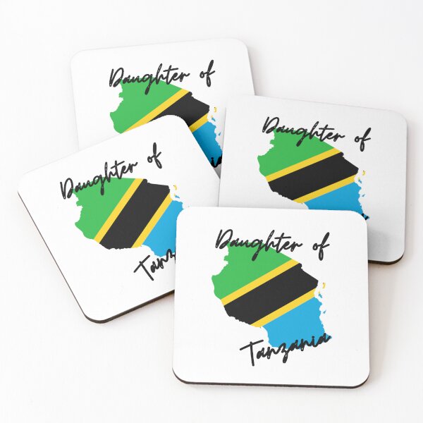 Item preview, Daughter of Tanzania Map Flag designed and sold by NovawayDirect.