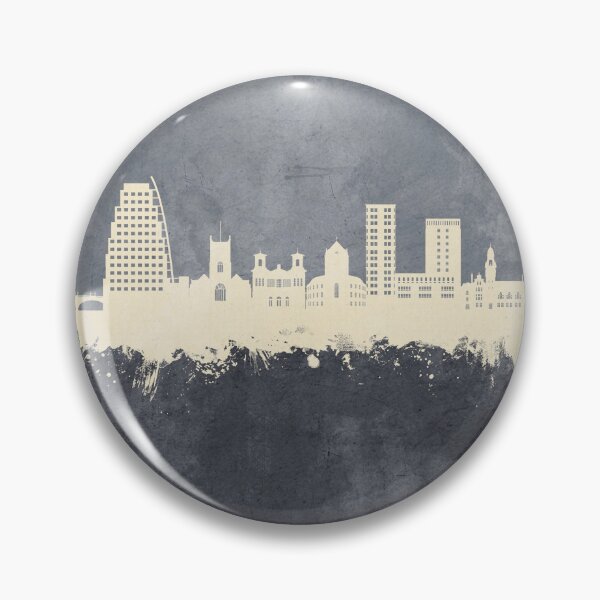 Item preview, Kingston upon Thames England Skyline designed and sold by ArtPrints.